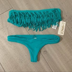 SOLD L space Bikini Set
